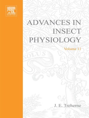 cover image of Advances in Insect Physiology